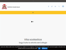 Tablet Screenshot of collegiogallio.it